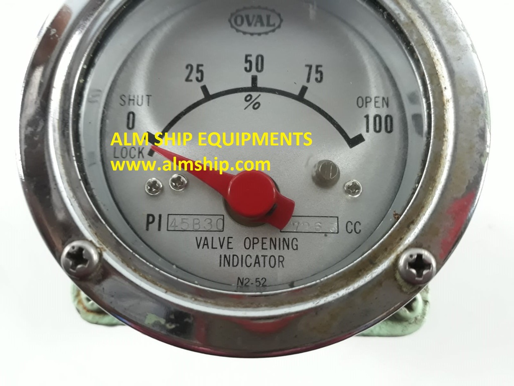Oval Hydraulic Indicator PI-45B30 726.3CC