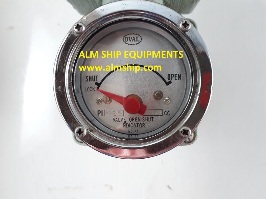 Oval Hydraulic Indicator PI-45B10 814.3 C.C USED