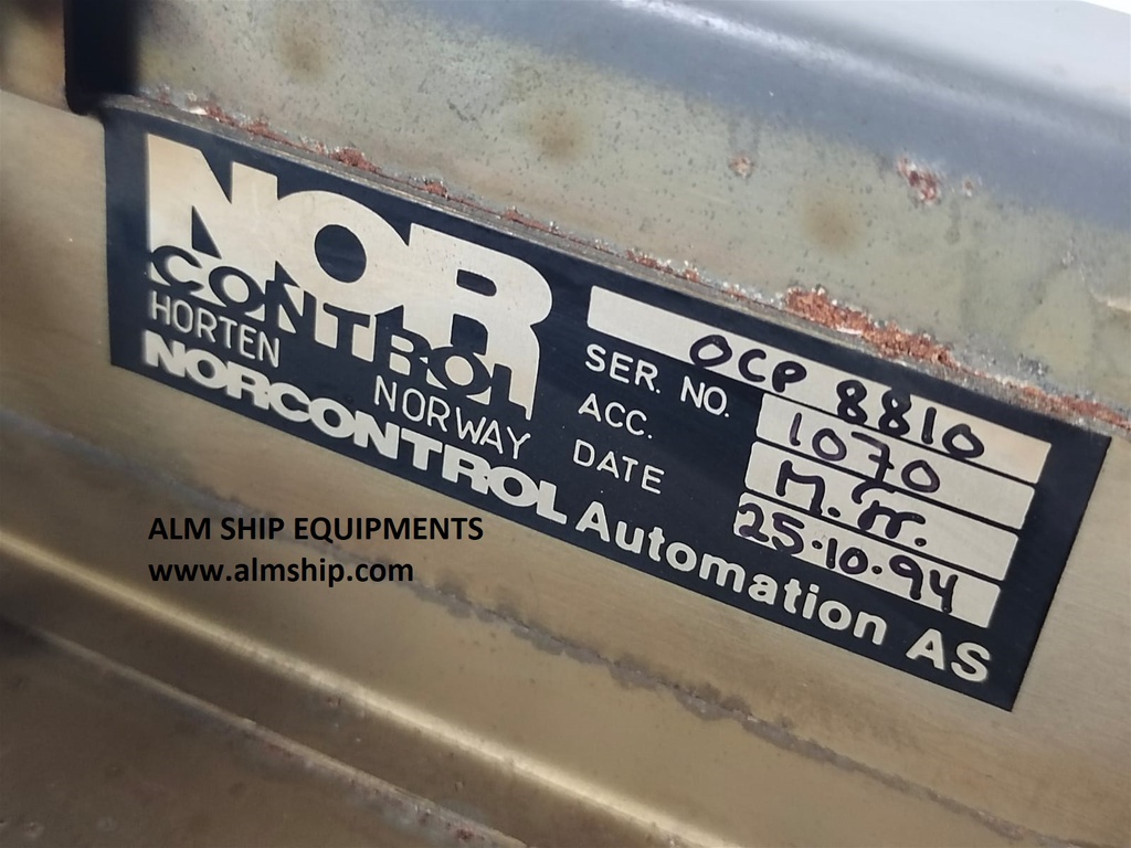 NOR CONTROL AUTOMATION OCP-8810