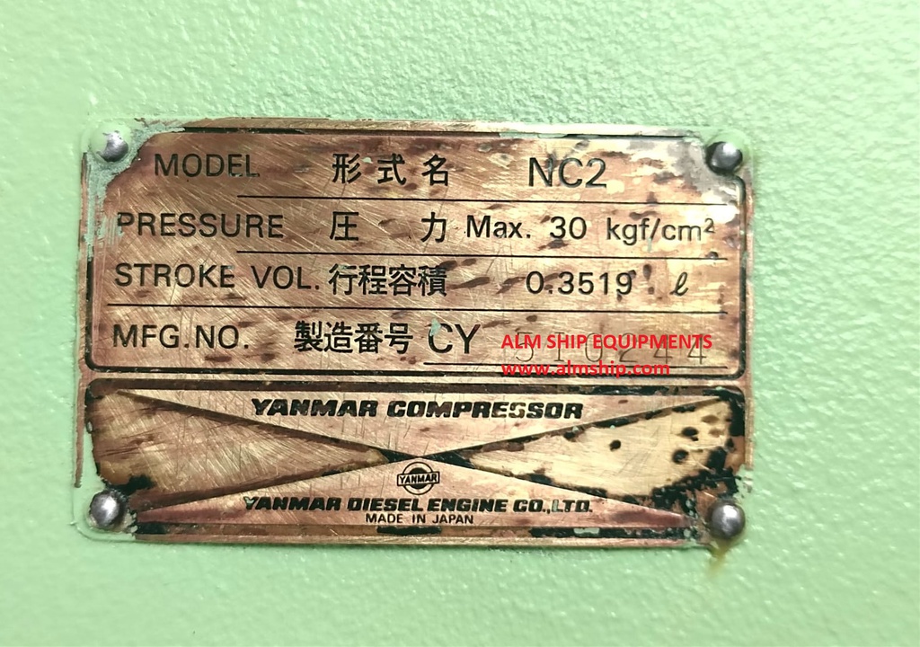 Yanmar NC2 Compressor