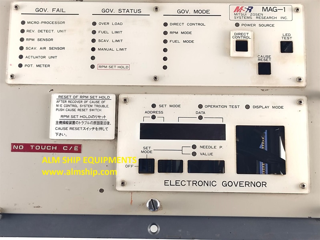 ELECTRONIC GOVERNOR MAG-1