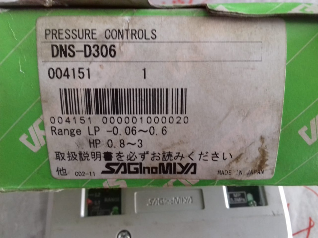 Pressure Control DNS 2.2-0.06/HP 0.8-3