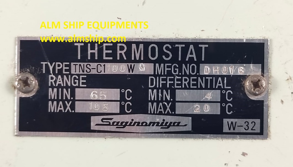 Saginomiya TNS-C1100WQ Thermostat