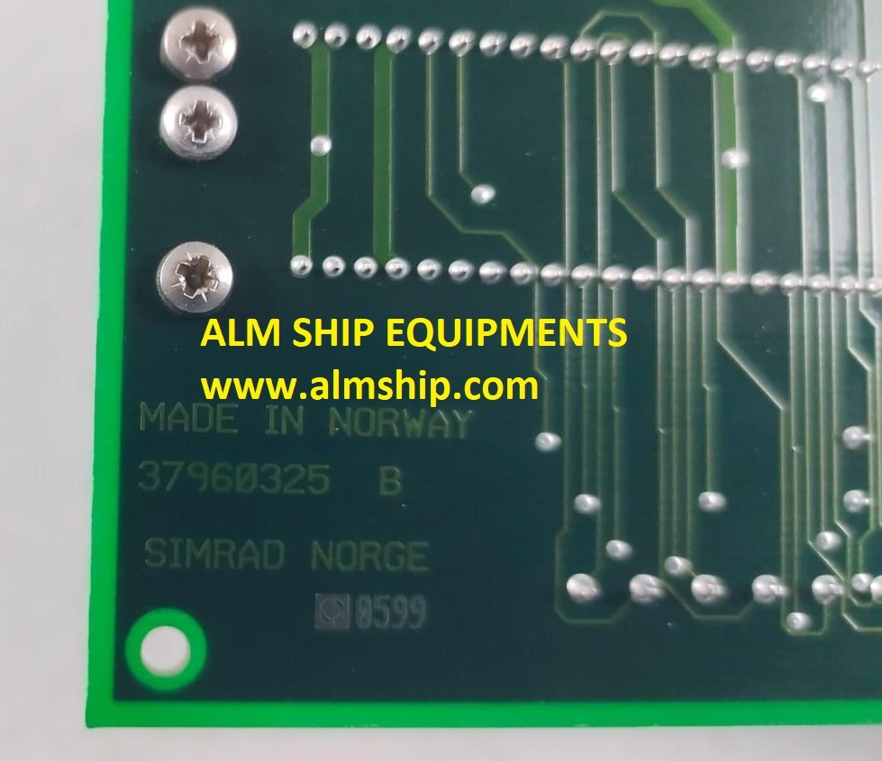 Simrad Norge 37960309 C &amp; 37960325 B Tbss Interface Circuit Board