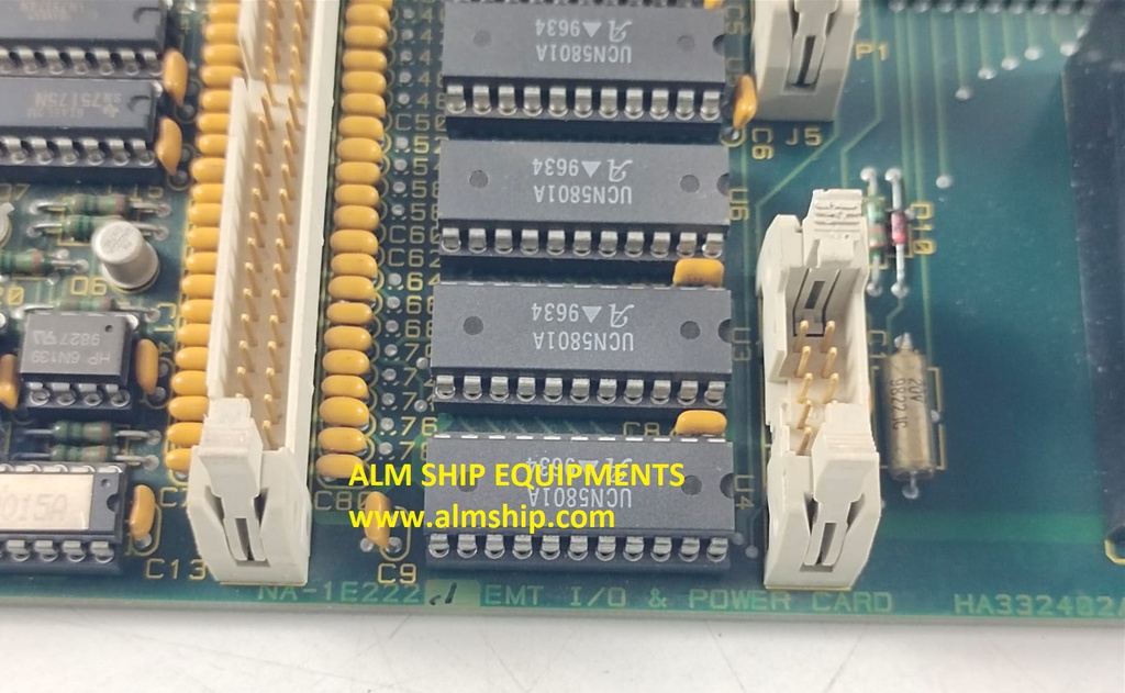 Norcontrol NA-1E222.1 EMT I/O &amp; Power Card HA332402 A/A/A