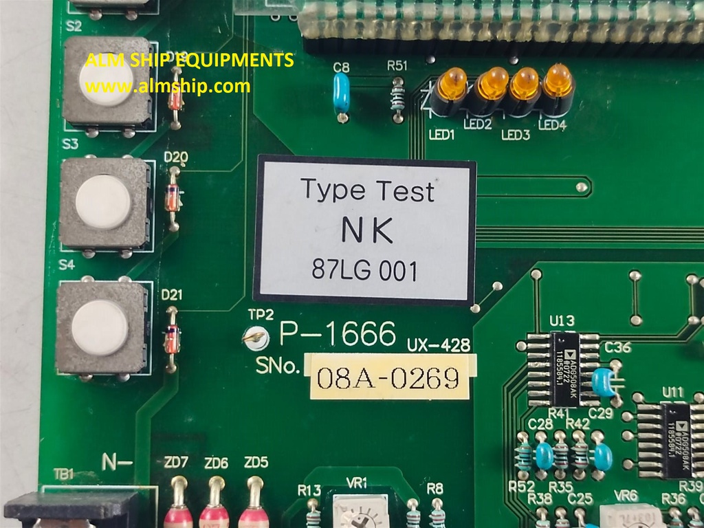 Tiv P-1666 Pcb Card UX-428