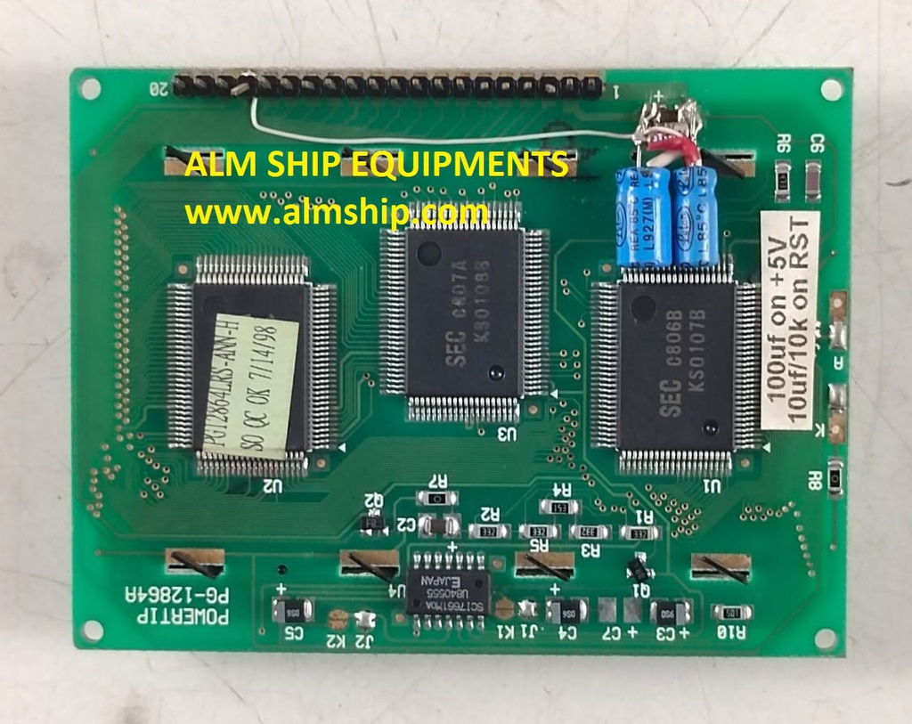 Powertip PG-12864A Lcd Pcb Card