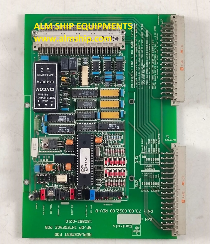 Hirp Controls 180992-0210 Ap/Dp Interface Pcb