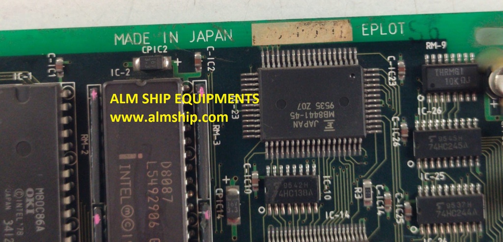 Tokimec 206214013 Pcb Card 1850012 EPLOT-S6