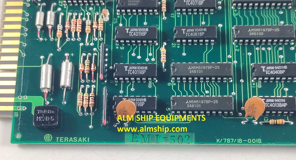 Terasaki EMI-502 TM-TMPLC Interface 2 K/787/18-001B Pcb Card