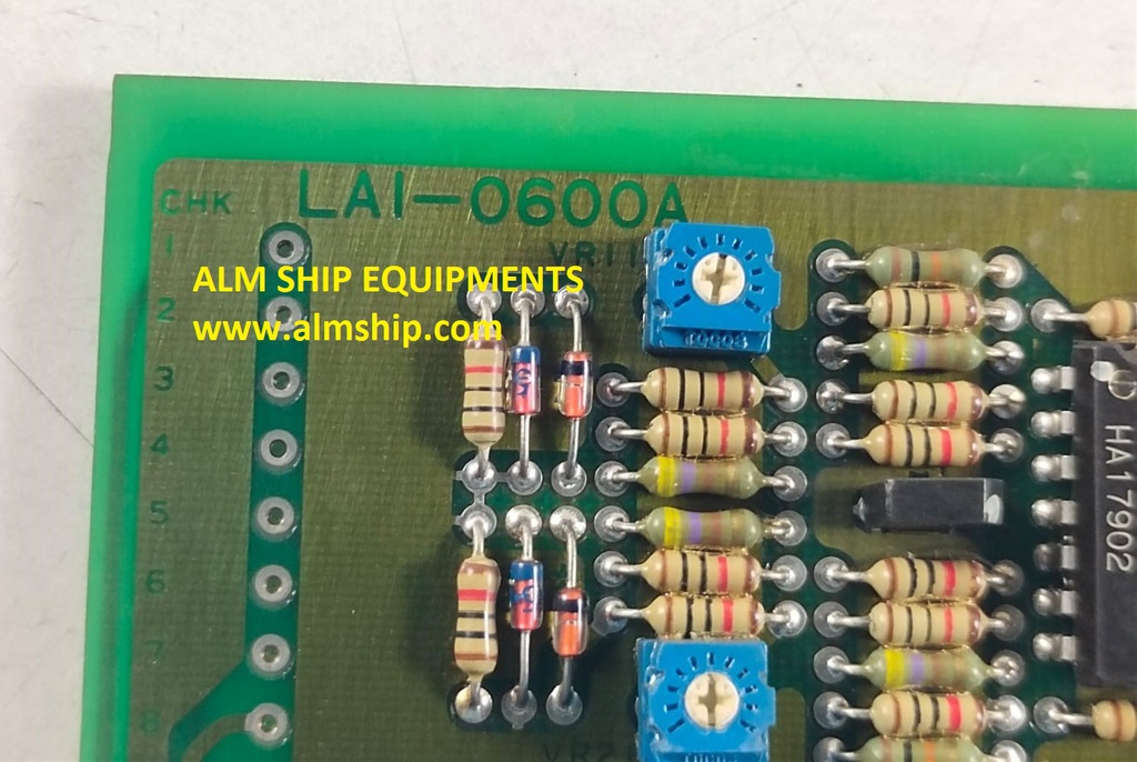 Jrcs LAI-0600A Direct Monitoring and Alarm System Pcb Card