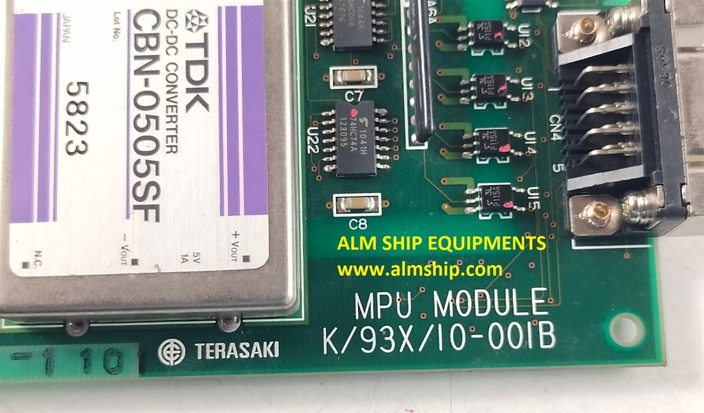 Terasaki EIN-1101 K/93X/10-001B Mpu Module