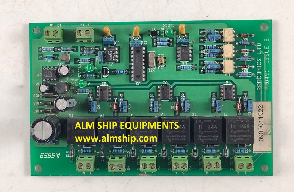 Proconics PRO491 Pcb Card 0900011922