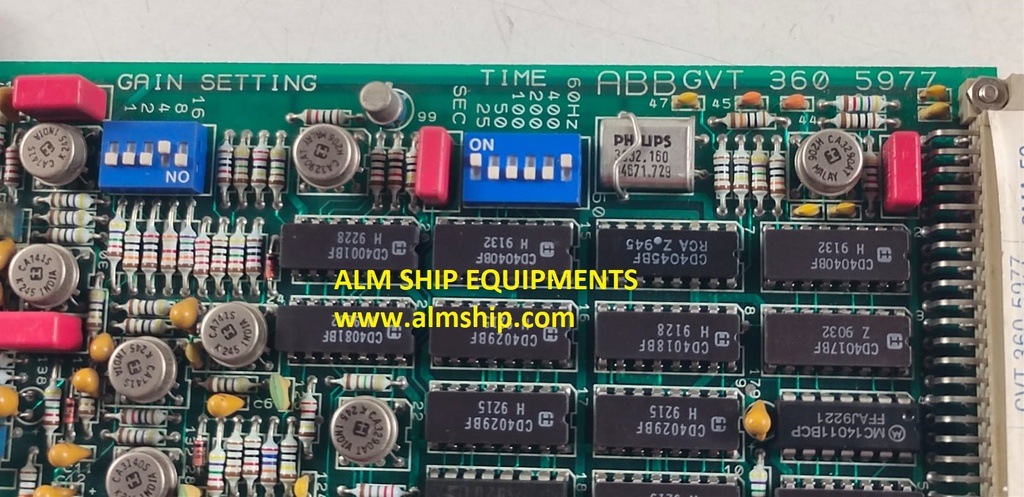 ABB SYNPOL CMA 52 GVT 360 5977 Pcb Card