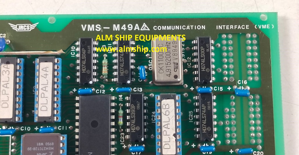 Jrcs VMS-M49A / VMS-49A-2 Communication Interface (Vme) Pcb Card