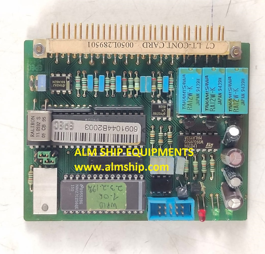 Wartsila C7 LT-CONT CARD EPEC 1044B Pcb Card