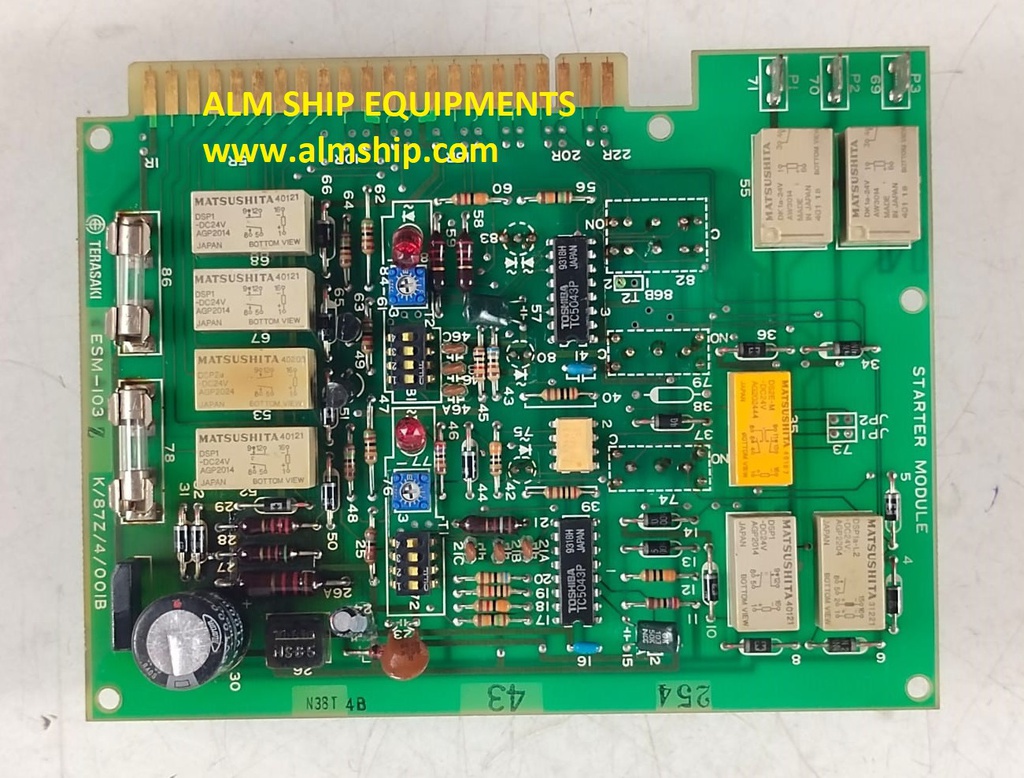 Terasaki ESM-103 K/87Z/4/001B Starter Module