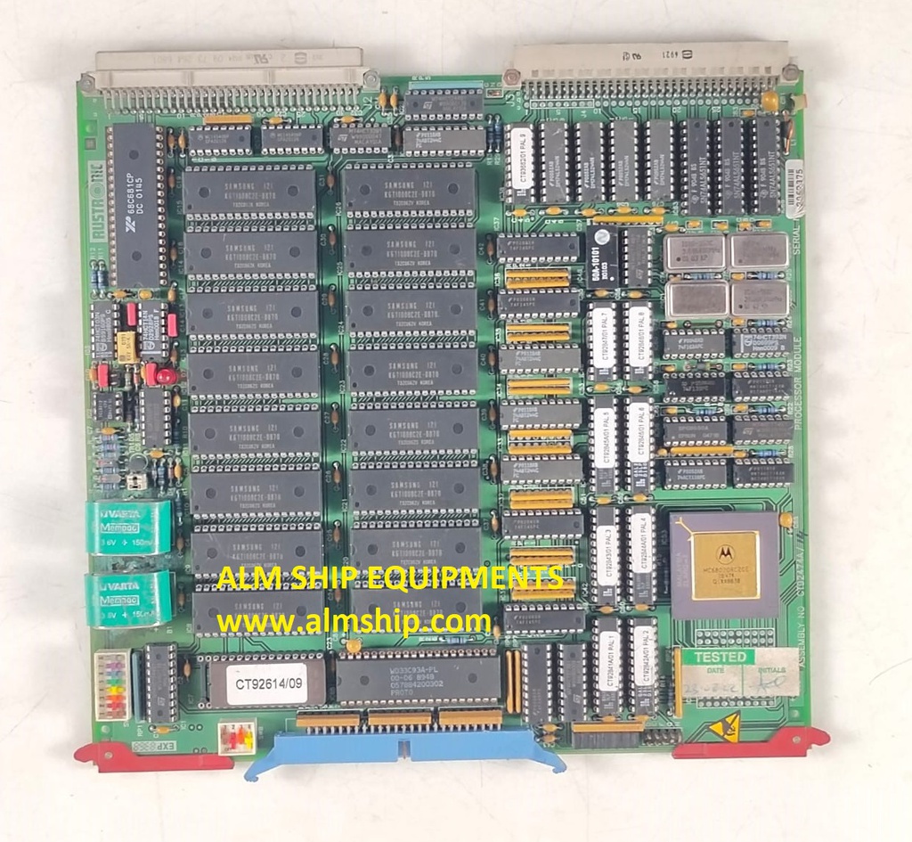 Rustronic CT92474A/14 CT90616A Processor Module Pcb Card