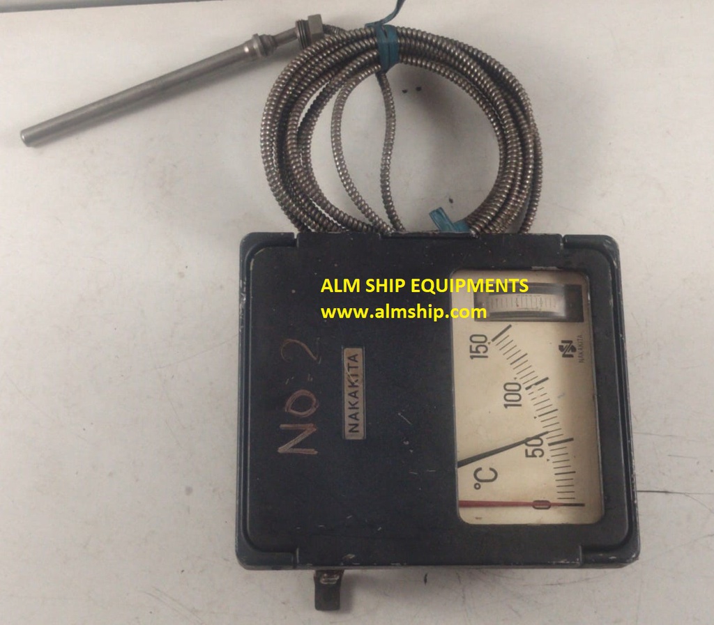 Nakakita Seisakusho Temperature Transmitter Scale Range 0~150°C