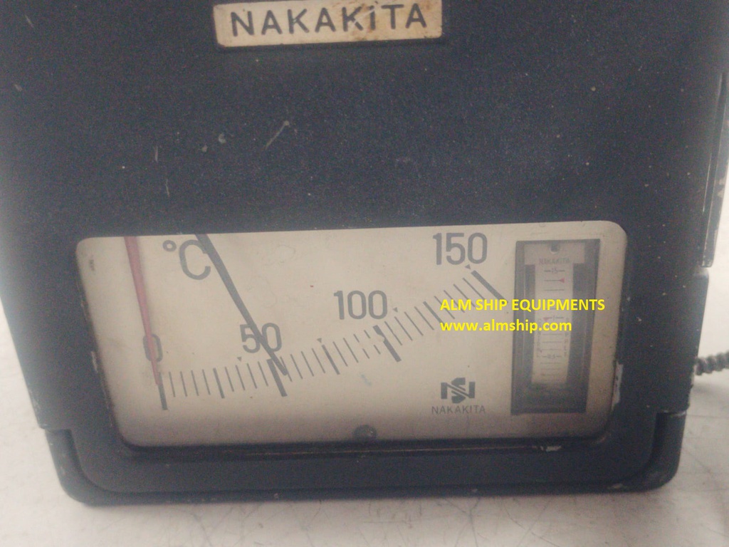 Nakakita Seisakusho Temperature Transmitter Scale Range 0~150°C