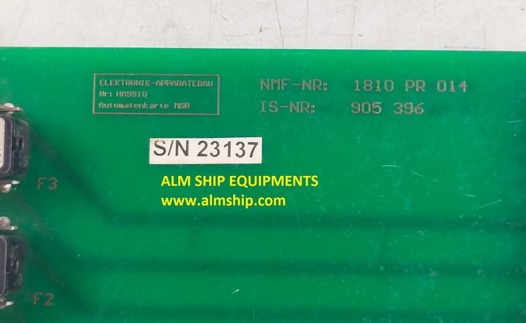 Elektronik-Apparatebau Nmf-Nr 1810 Pcb Card