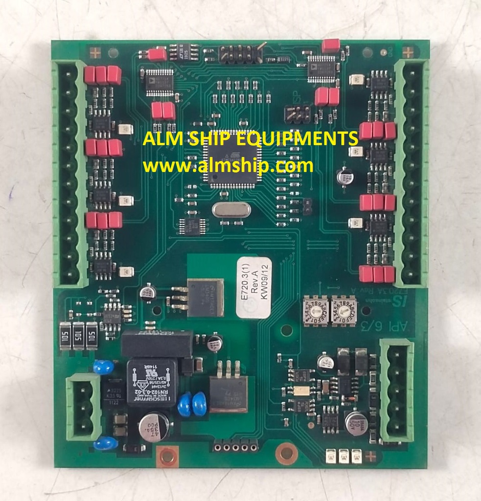 Steinsohn F102004A Rev.I API 6/3 Plus E720.3B Rev A Analog Module