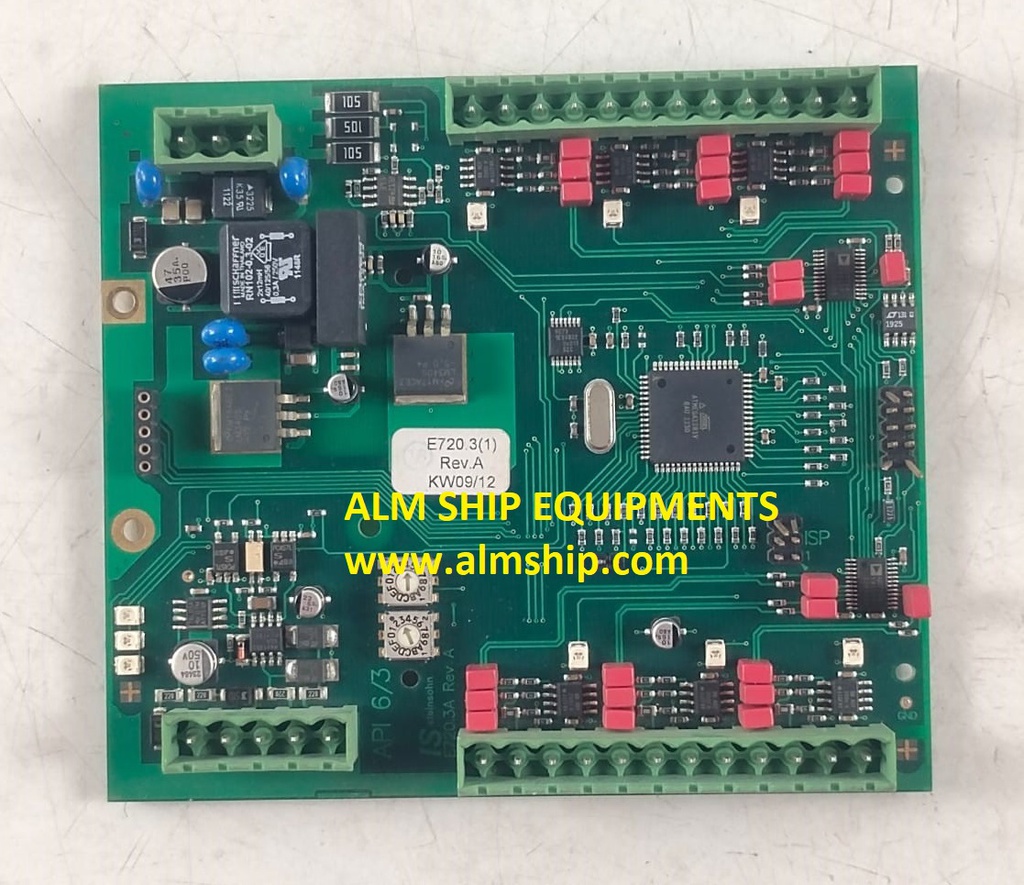 Steinsohn F102004A Rev.I API 6/3 Plus E720.3B Rev A Analog Module