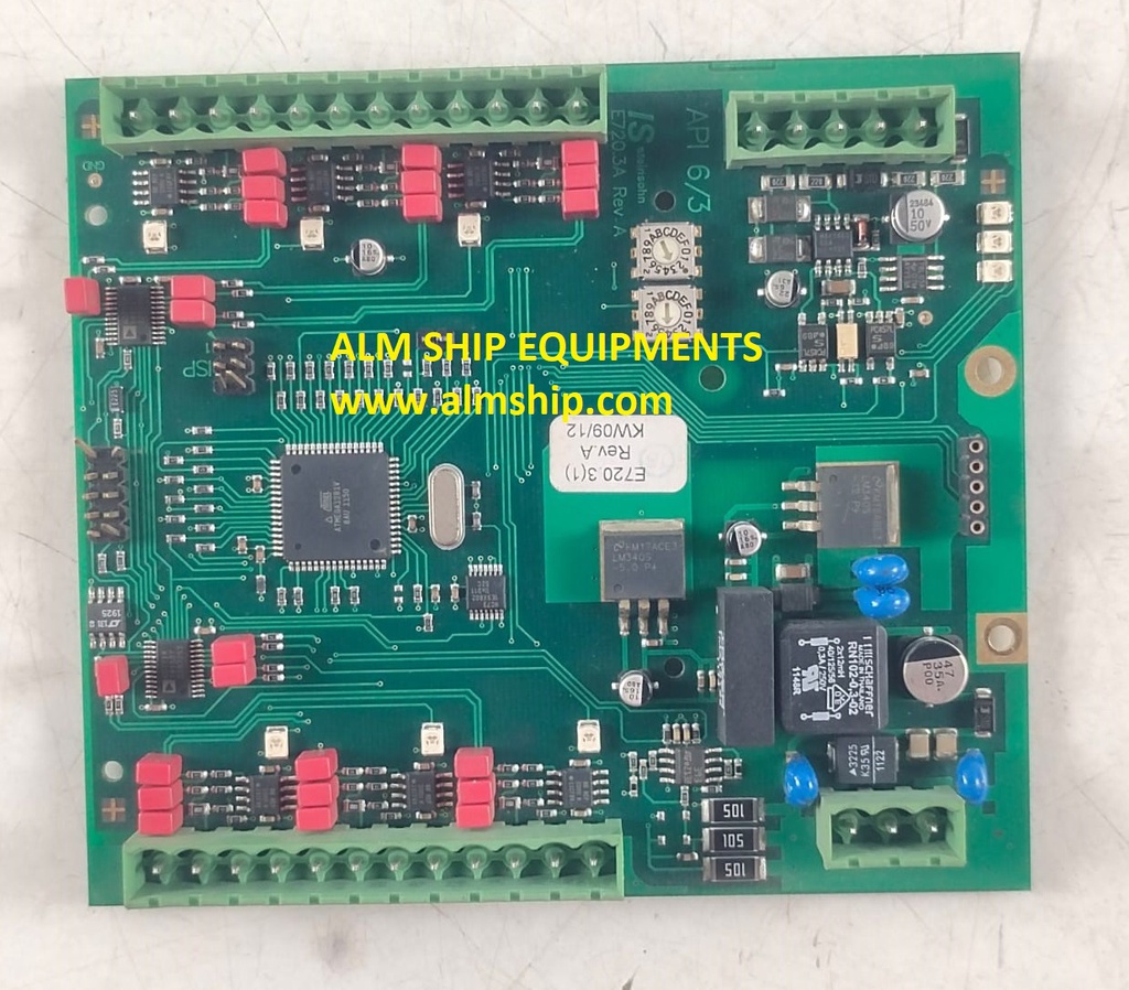 Steinsohn F102004A Rev.I API 6/3 Plus E720.3B Rev A Analog Module