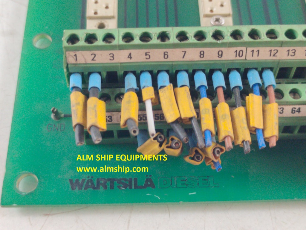 Wartsila Diesel 3V72H137 Spemos-Speed Monitoring System Pcb Card