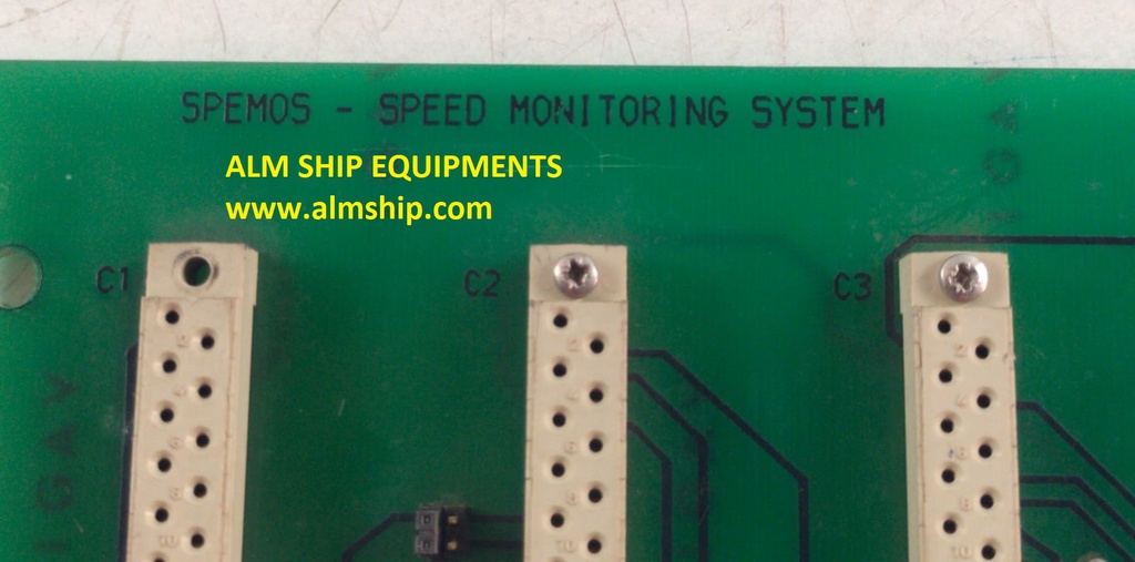 Wartsila Diesel 3V72H137 Spemos-Speed Monitoring System Pcb Card