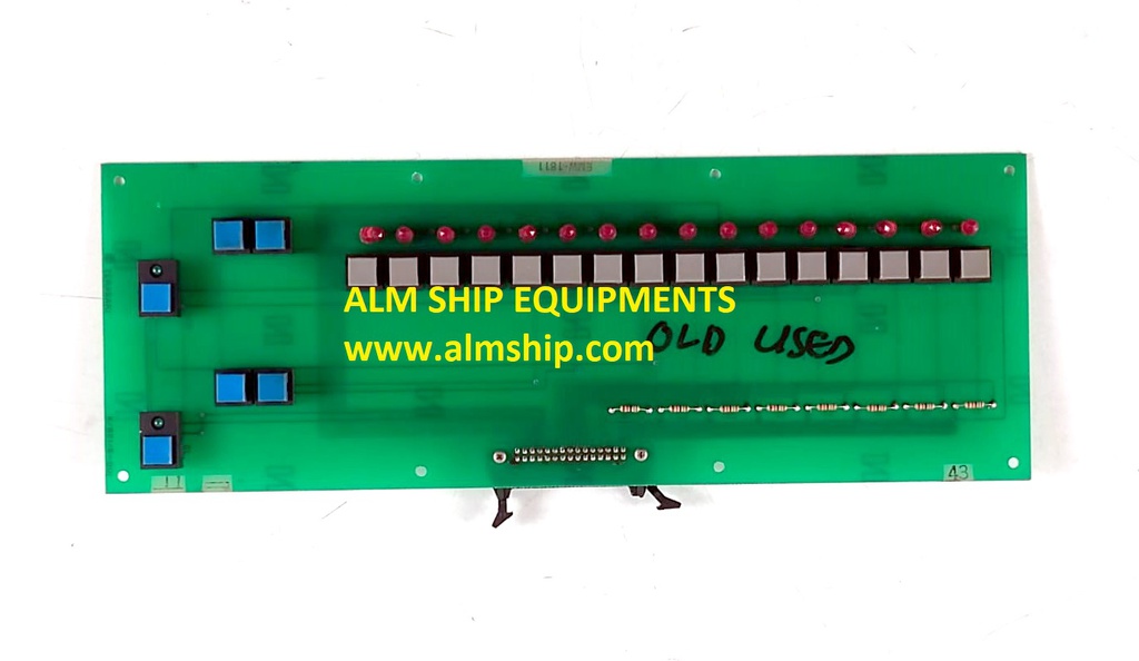 Terasaki EMW-1811 K/821/6-001 Pcb Card