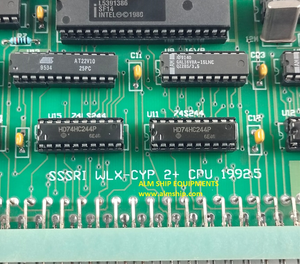 Sssri Wlx-Cyp 2+ Cpu 1992.5 Pcb Card