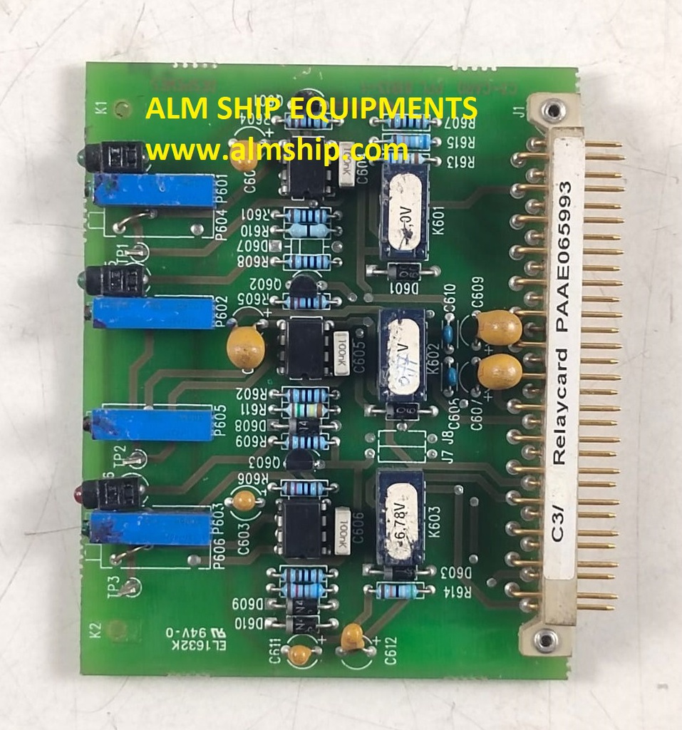 Wartsila C3 Relay Card PAAE065993