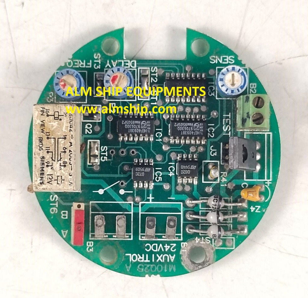 Auxitrol M10025 A Pcb Card 24 Vdc