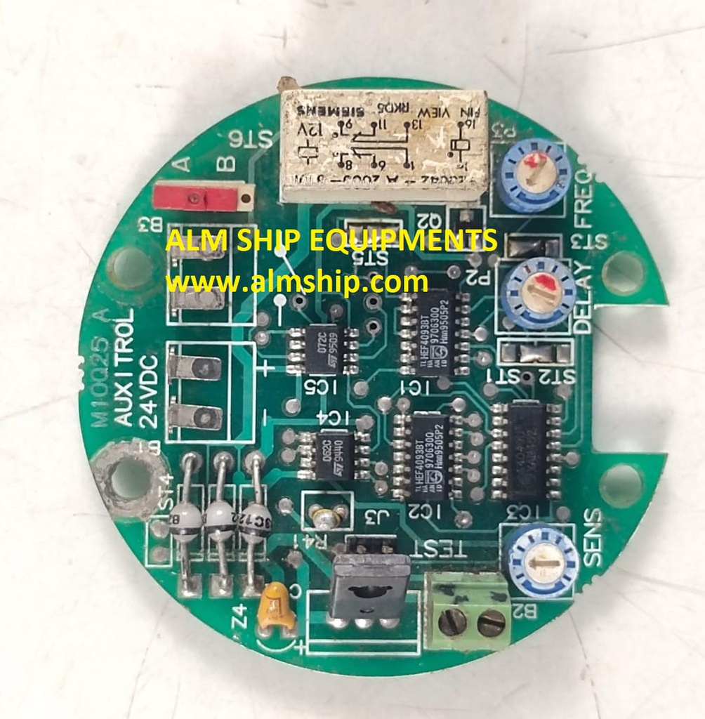 Auxitrol M10025 A Pcb Card 24 Vdc