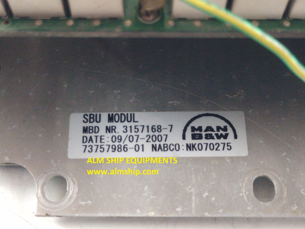 Man B&amp;W 3157168-7 Sbu Modul 14.0240.0