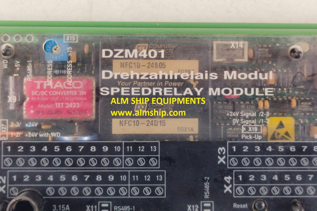 STN ATLAS SPEED RELAY MODULE DZM-401