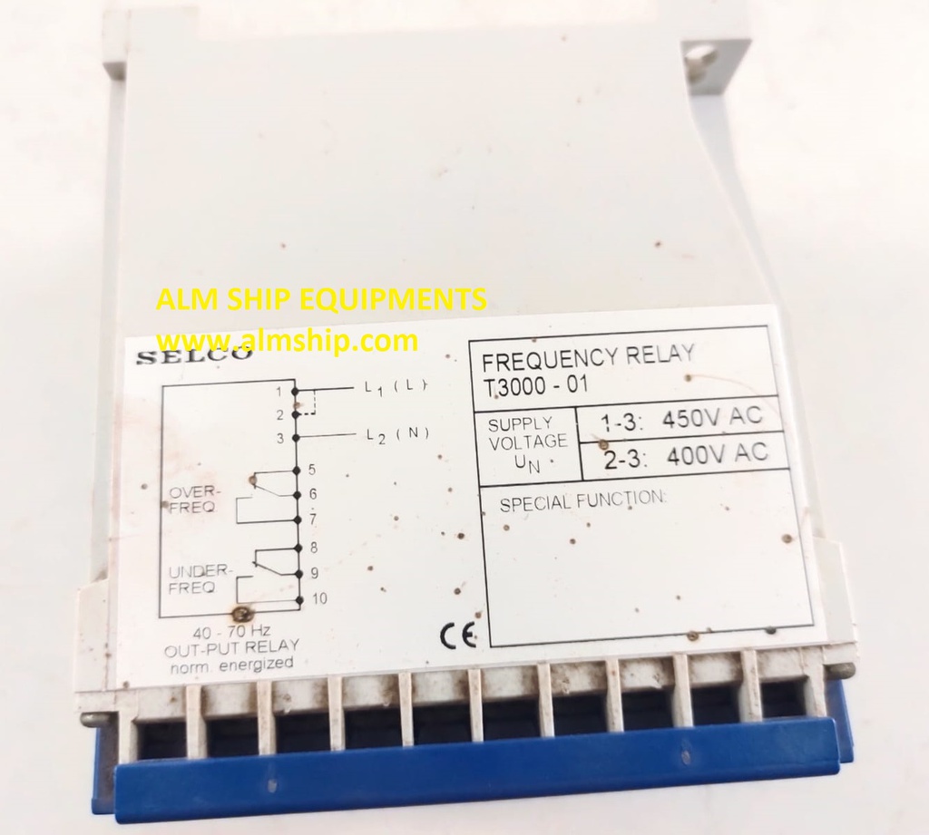 Selco T3000-01 Frequency Relay