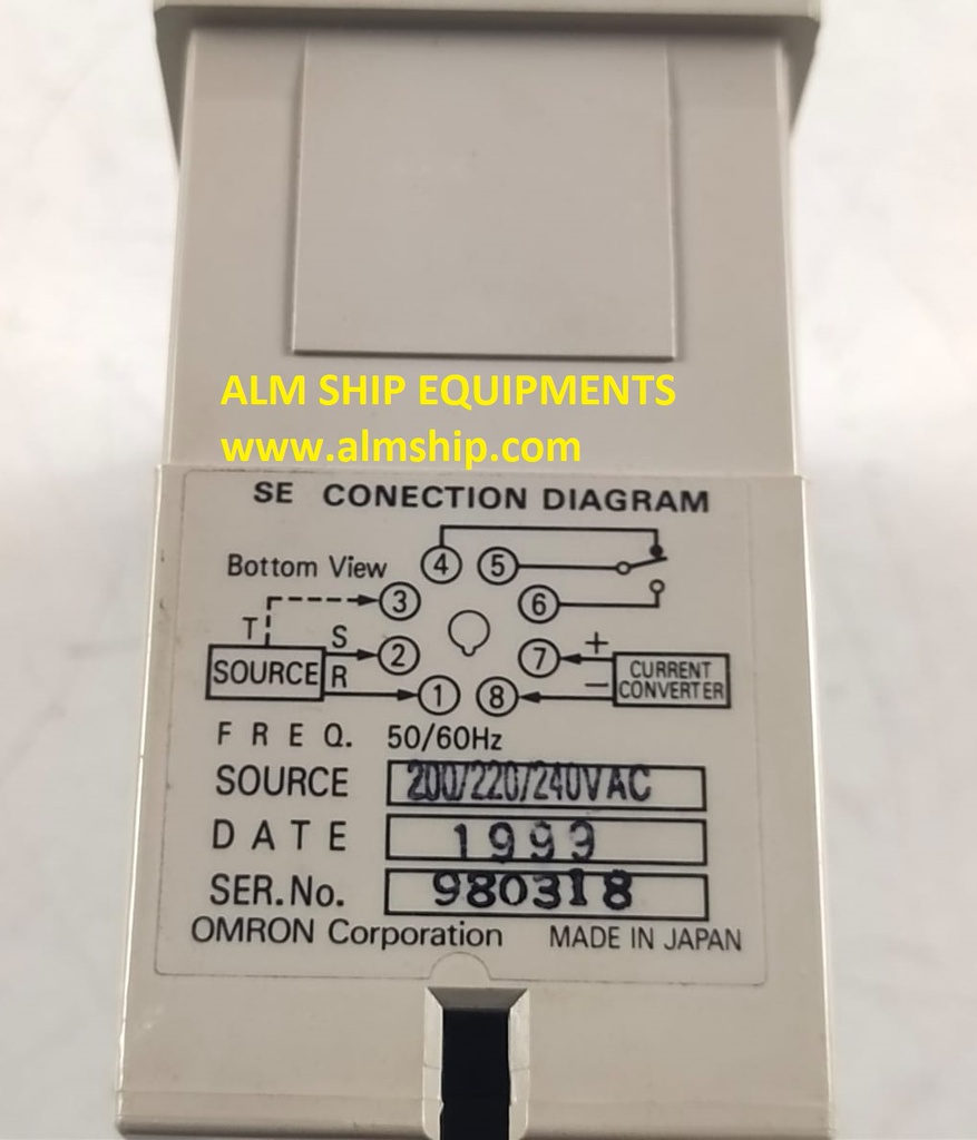 Omron SE-KP2N Motor Protection Relay 1-10 Sec