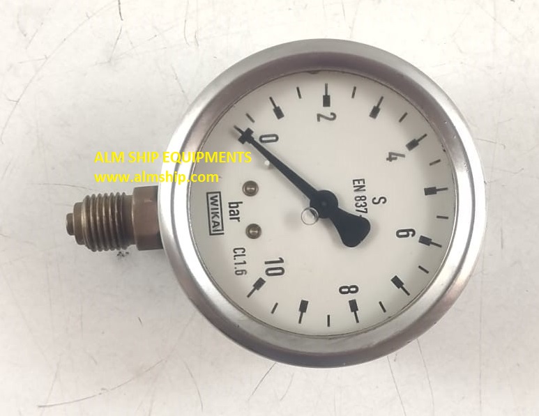 WIKAI PRESSURE GAUGE- 0-10 BAR