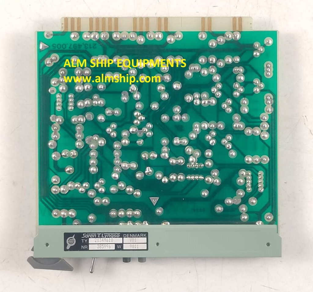 Soren T. Lyngso Tau 21349610 V01 Pcb Card 213,497.005