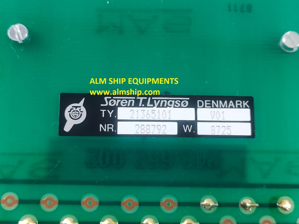 Soren T. Lyngso Cto 21365101 V01 Alarm Coding Pcb Card