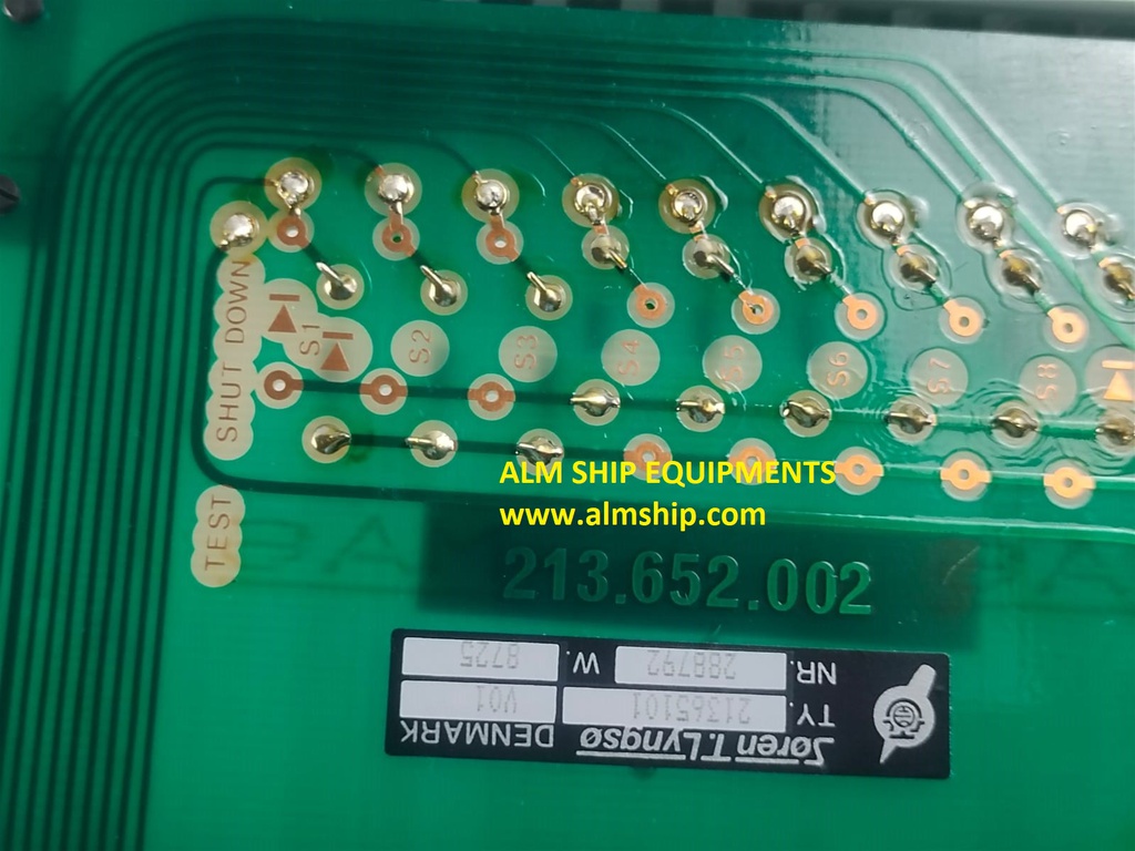 Soren T. Lyngso Cto 21365101 V01 Alarm Coding Pcb Card