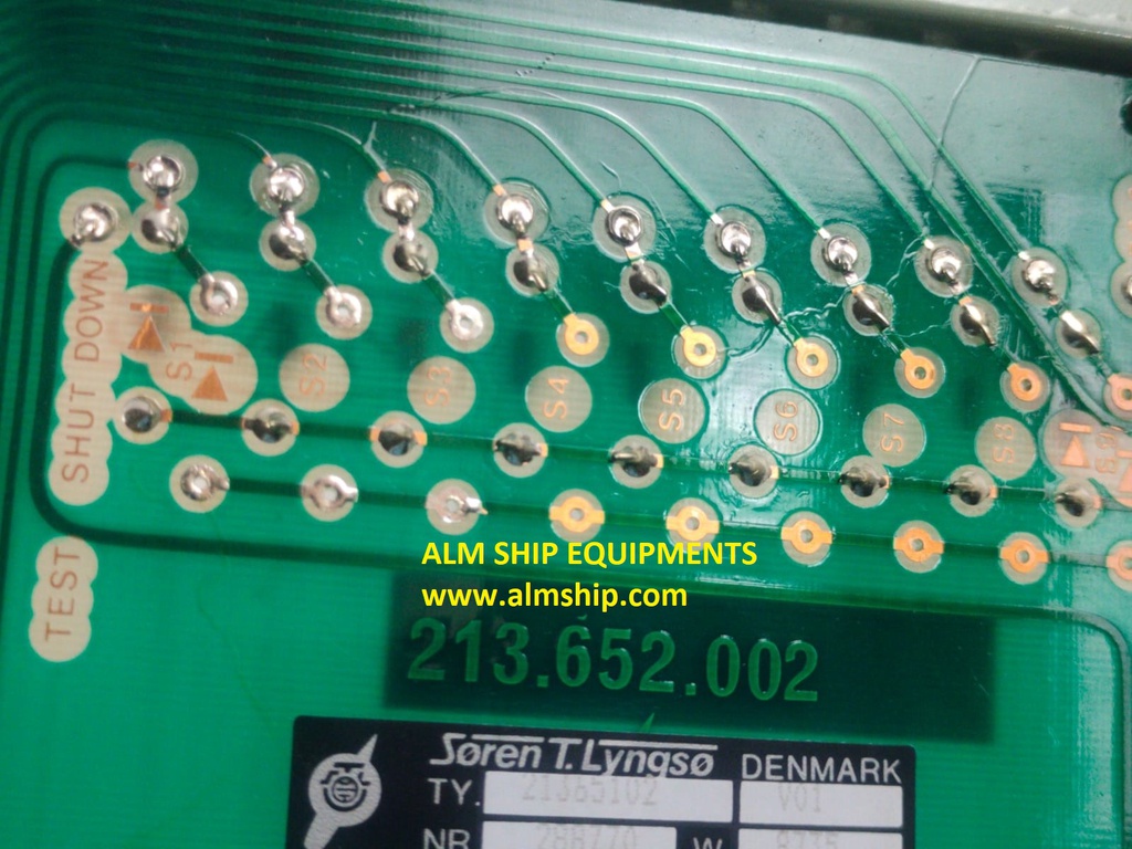 Soren T. Lyngso Cto 21365102 V01 Alarm Coding Pcb Card