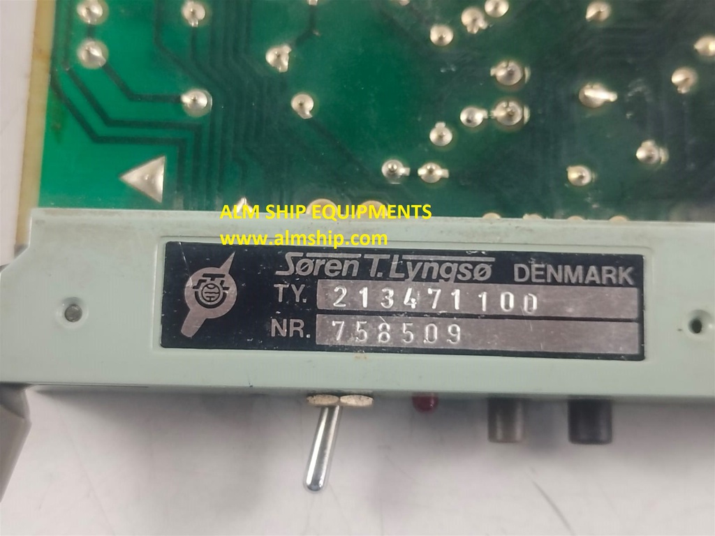 Soren T. Lyngso Tmu 213471100 Pcb Card