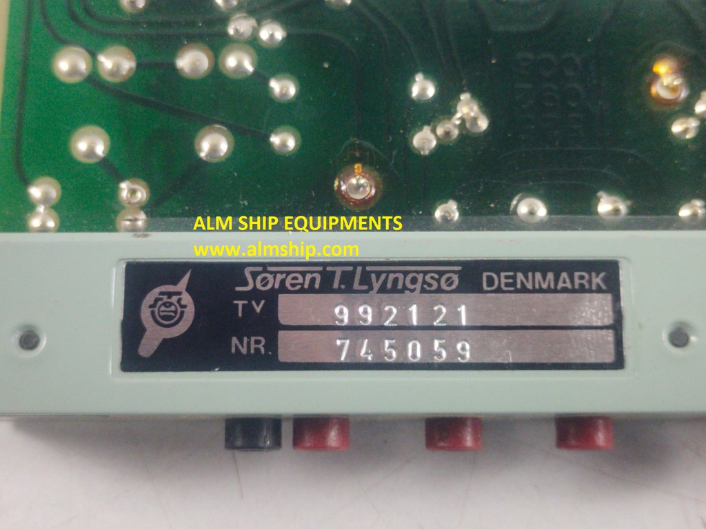 Soren T. Lyngso 992121 Load Limit Unit 2 Pcb Card