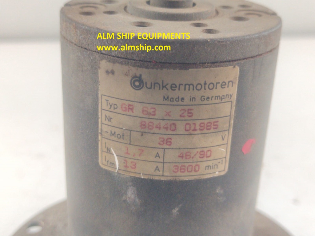 Dunkermotoren GR 63x25 Radar Motor