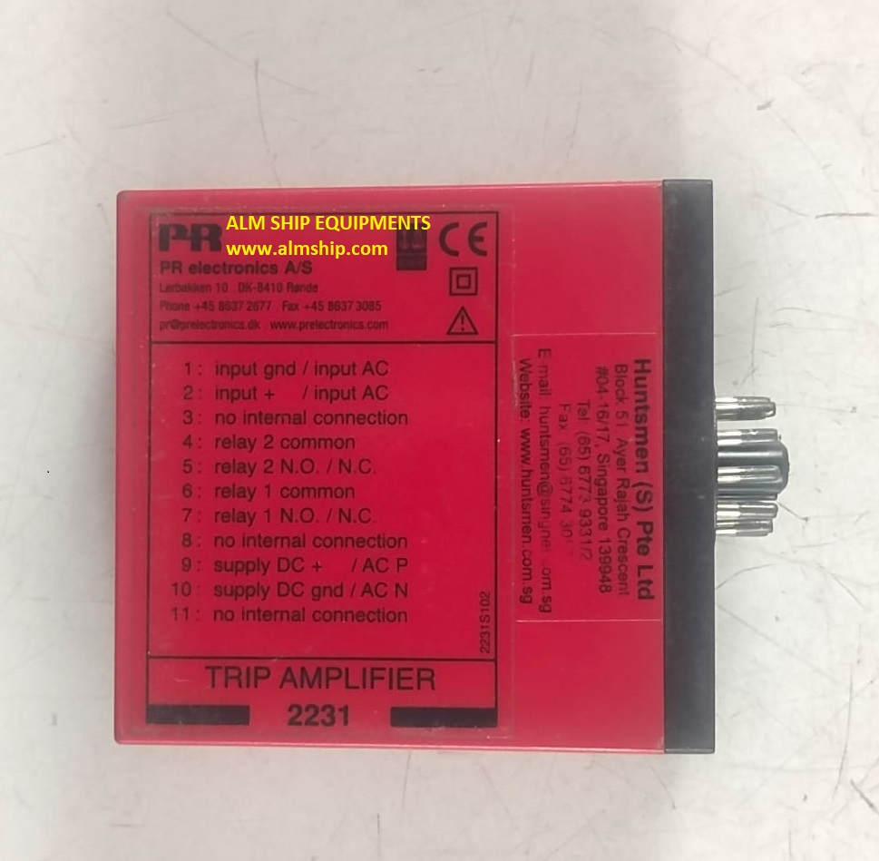 Pr Electronics 2231P / 2231 Trip Amplifier