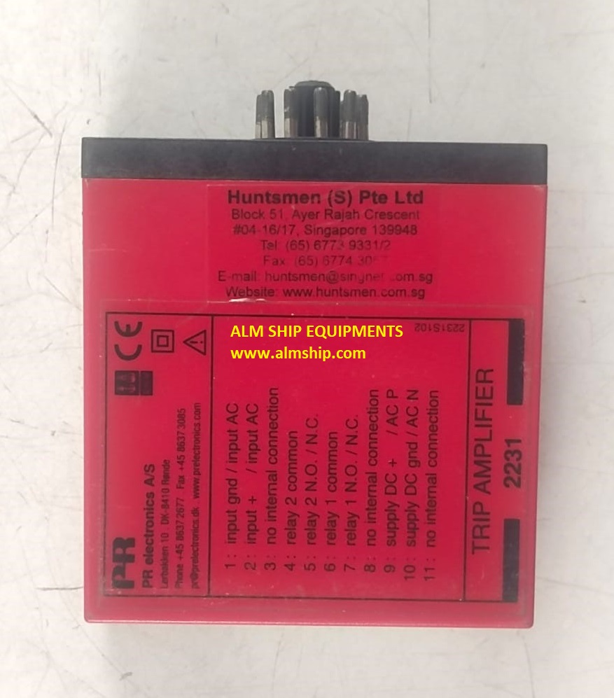 Pr Electronics 2231P / 2231 Trip Amplifier