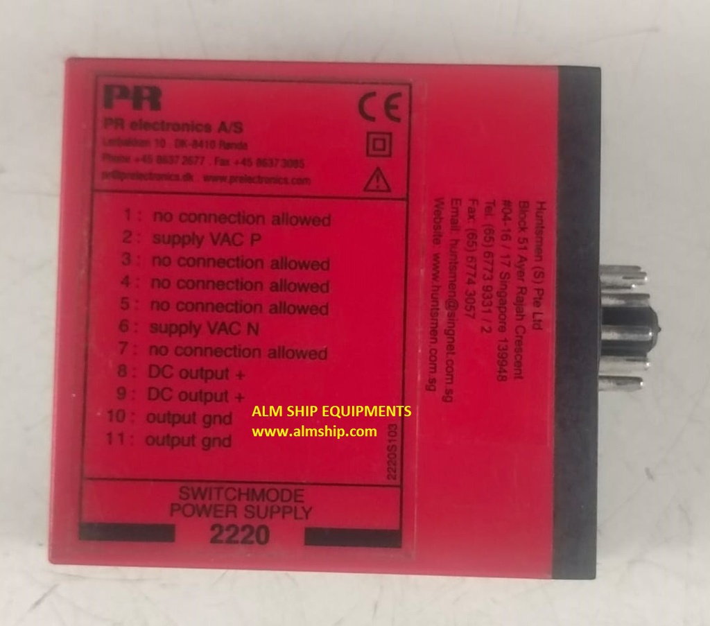 Pr Electronics 2220 B1 / 2220 Switchmode Power Supply